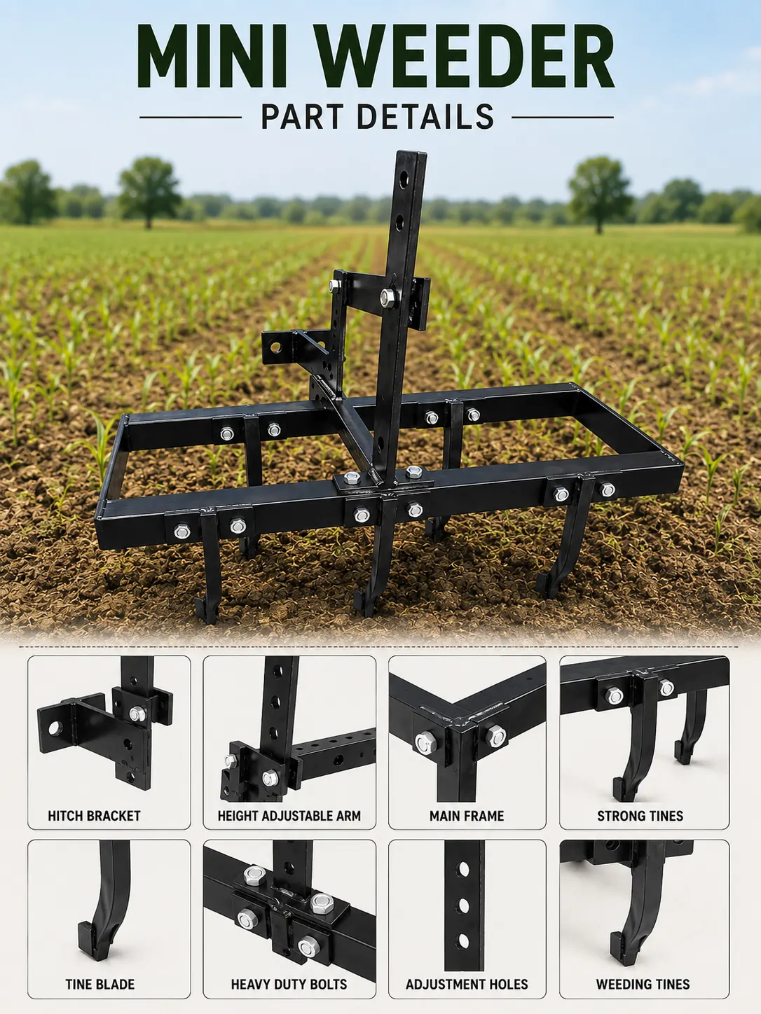 5 Tyne cultivator [TY-5]