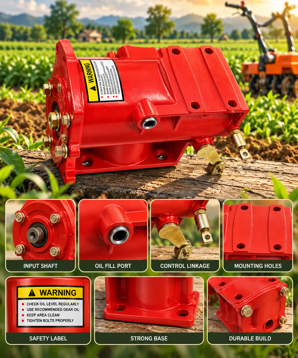 Gearbox 7HP Power weeder