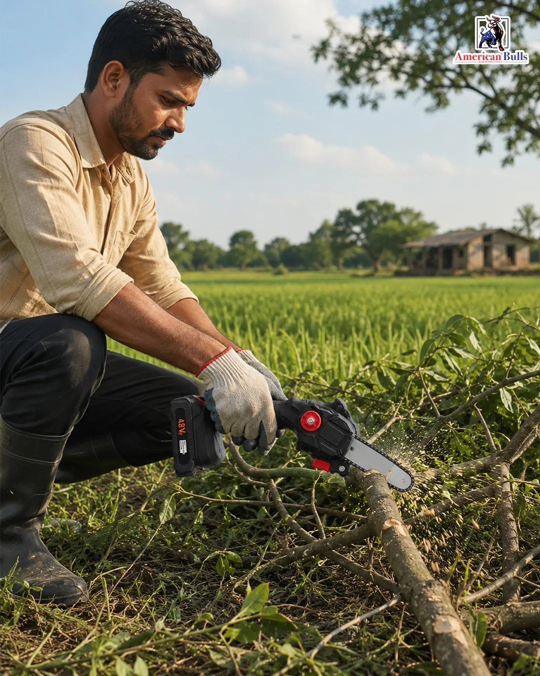 CORDLESS CHAIN SAW 48V [CS-48V]